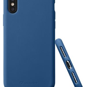 Soft Touch Cover, iPhone X, Blå - Image 4