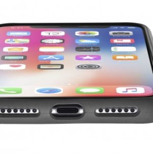 Soft Touch Cover, iPhone X, Sort - Image 3
