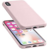 Soft Touch Cover, iPhone X, Pink - Image 1
