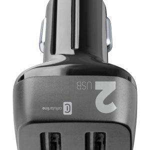 CL billøðari svartur USB dual 24W - Image 3