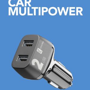CL billøðari svartur USB dual 24W - Image 4