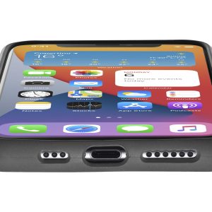 iPhone 12 Mini Black Silicone Cover - Image 3