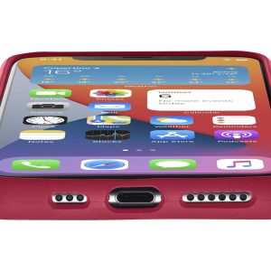 iPhone 12 Mini Red Silicone Cover - Image 3
