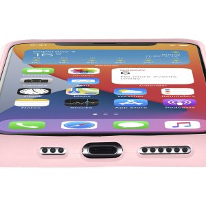 iPhone 12 Mini Pink Silicone - Image 3