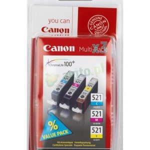 Canon CLI-521 CMY Multipack B. - Image 1
