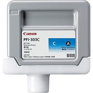 Canon PFI-303 Cyan Blekk - Image 1