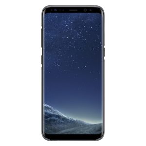 Samsung S8 Clear Cover Svart G950 - Image 1