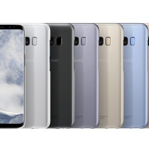 Samsung S8 Clear Cover Svart G950 - Image 5