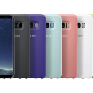 Samsung S8 Silicone Cover Violet G950 - Image 4