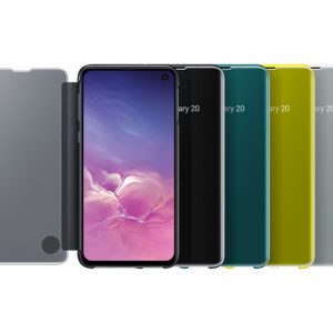 Samsung S10e clear view cover WHITE - Image 5