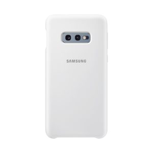 Samsung S10e Silicone Cover White - Image 1