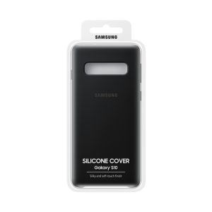 Silicone Cover Black Samsung S10 - Image 4