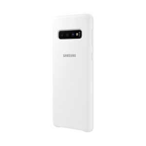 Silicone Cover White Samsung S10 - Image 4
