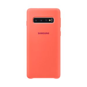Silicone Cover Berry Pink Samsung S10 - Image 2