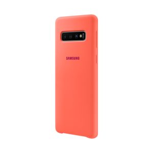 Silicone Cover Berry Pink Samsung S10 - Image 4