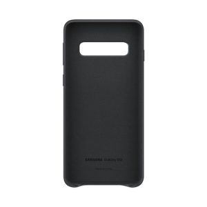 Samsung S10 Læder Black - Image 2