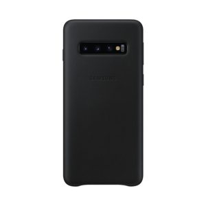 Samsung S10 Læder Black - Image 3