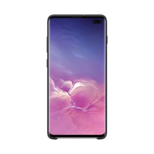 Silicone Cover Black Samsung S10+ - Image 1