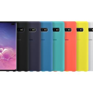 Silicone Cover Black Samsung S10+ - Image 4