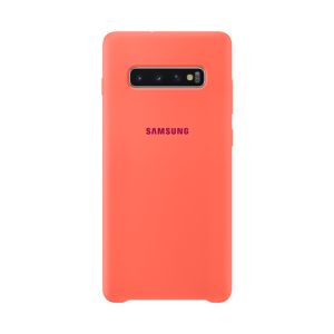 Silicone Cover Berry Pink Samsung S10+ - Image 2