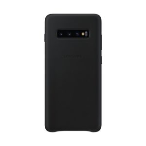 Samsung S10+ Læder Black - Image 2
