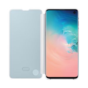 Clear View Cover White Samsung S10 - Image 4