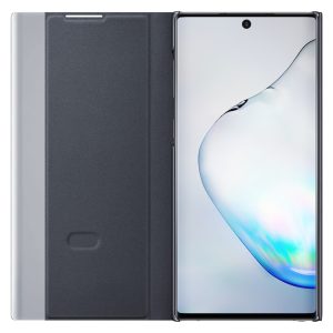 Samsung Note10 ClearView Cover Black - Image 2