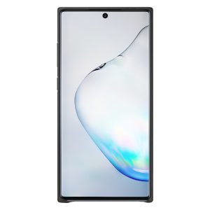 Samsung Note10+ Læder Cover Black - Image 1