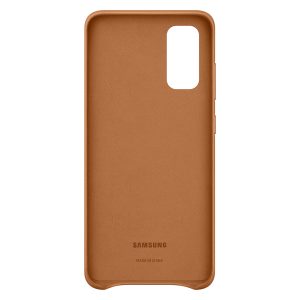 Samsung Galaxy S20 brúnt leður cover - Image 3