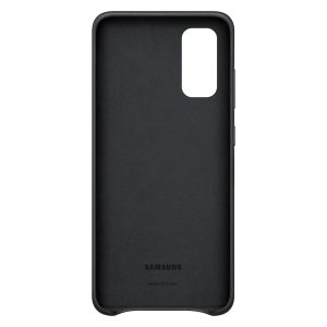 Samsung Galaxy S20 svart leður cover - Image 3