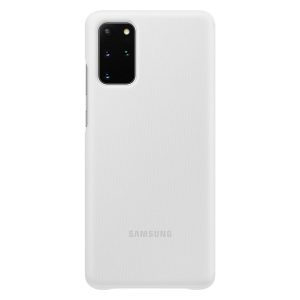 Samsung Galaxy S20+ hvítt clear view - Image 2