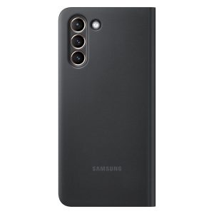 Samsung S21 Smart Clear View Cover Svart - Image 2