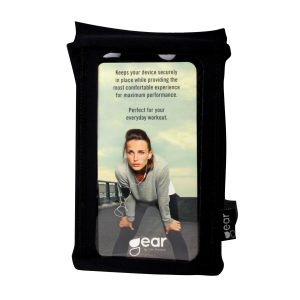 Gear Sport ArmSleeve S/M iPhone 6/S5 Svart - Image 1