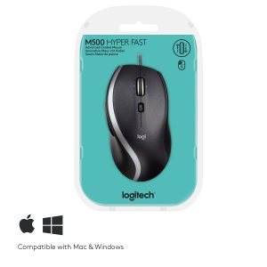 Logitech M500 Corded Mouse - Image 6