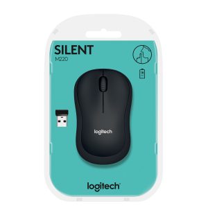 Logitech M220 Silent Svørt - Image 1