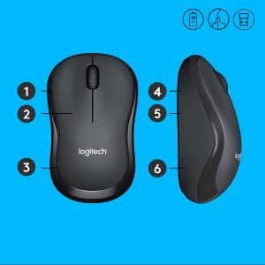 Logitech M220 Silent Svørt - Image 7