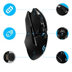 Logitech G903 Lightspeed Hero Wireless Gaming Mús - Image 12