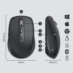 Logitech MX Anywhere 3 Mouse - Image 6