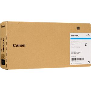 Canon PFI-707 Cyan Blekk - Image 1
