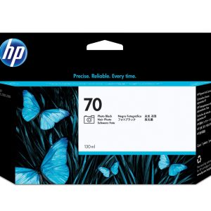 HP 70 Photo Black Blekk - Image 1