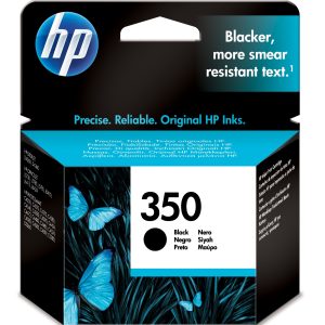 HP 350 Black Blekk - Image 1