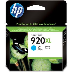 HP 920 XL Cyan Blekk - Image 1