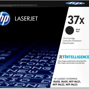 HP 37X Black Tónari