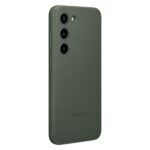 Samsung S23 Green Leather Cover