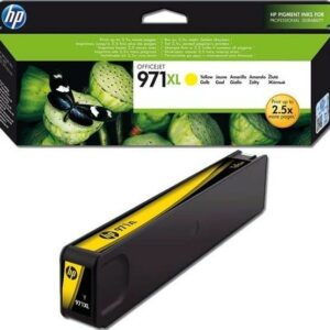 HP 971 XL Yellow Blekk