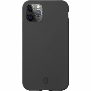 iPhone 12 Pro Max Black Silicone Cover - Image 1