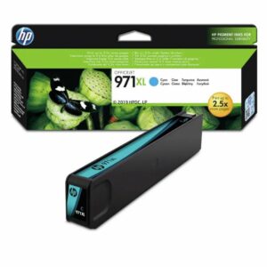 HP 971 XL Cyan Blekk