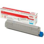 OKI c8600 Cyan Tónari