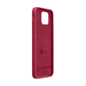 iPhone 12 Mini Red Silicone Cover - Image 2
