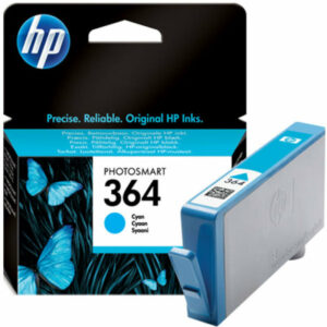 HP 364 Cyan Blekk